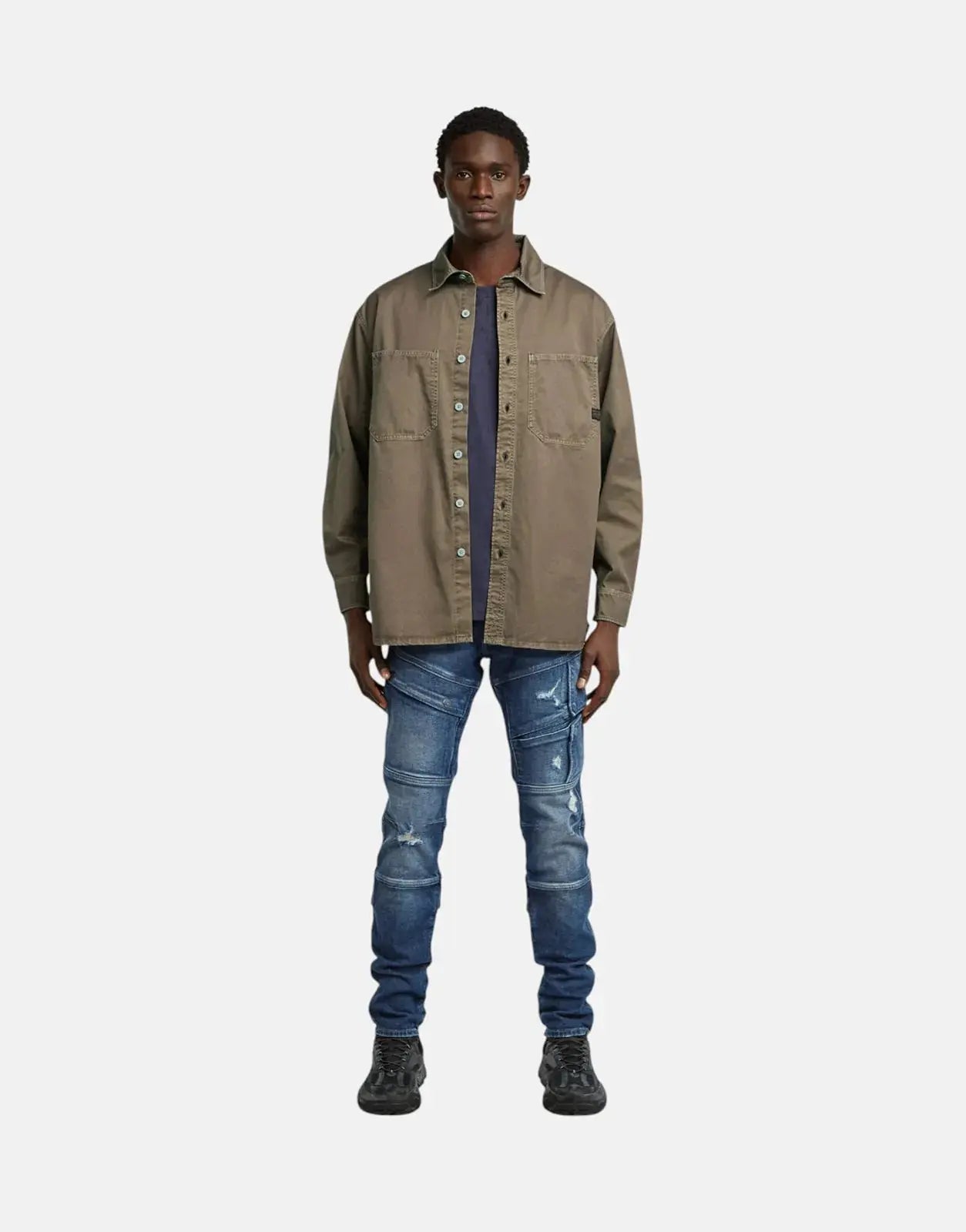 G-Star RAW Airblaze 3D Faded Rainstorm Skinny Jeans