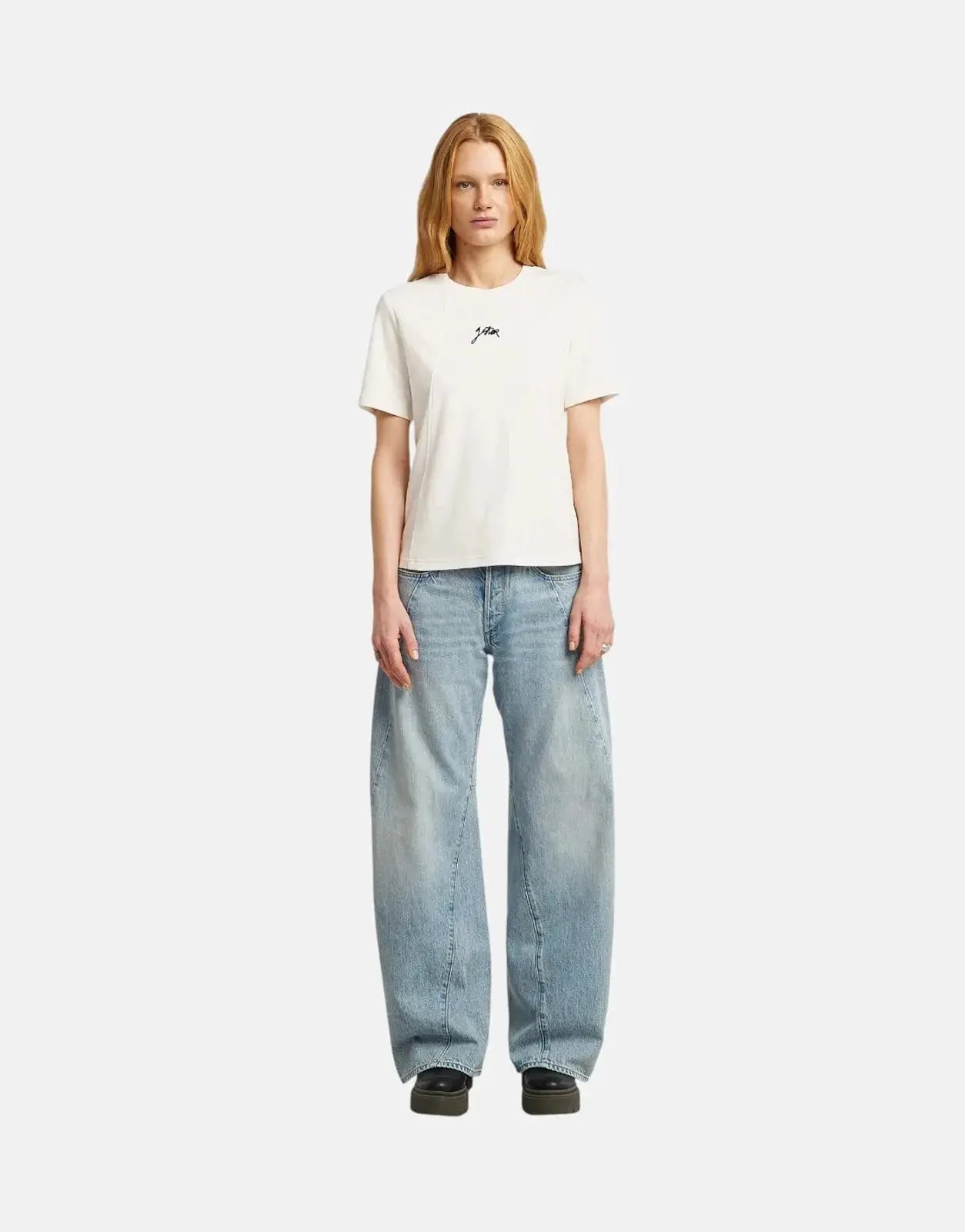 G-Star RAW Script Milk T-Shirt