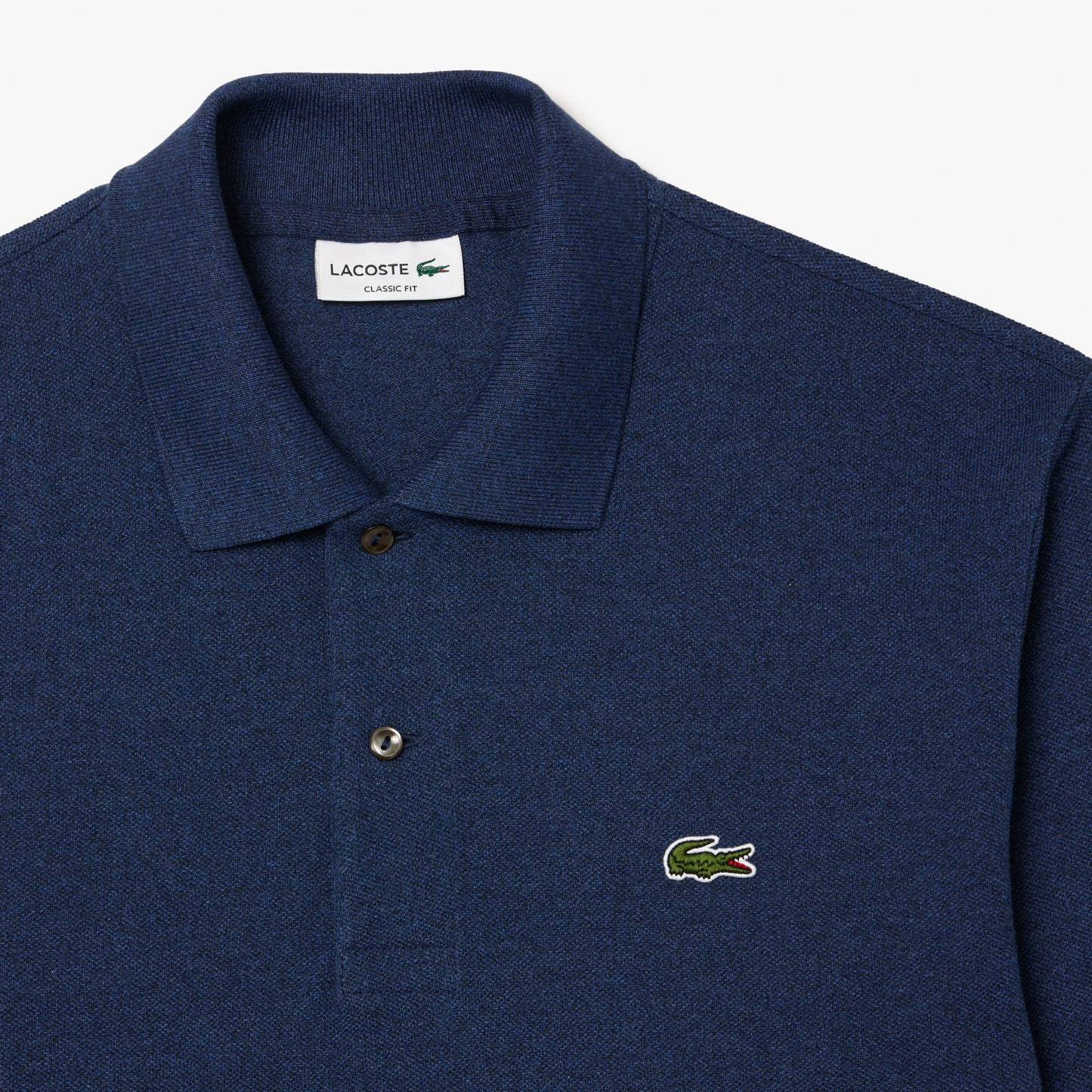 Classic Fit Long Sleeved L.12.12 Polo Shirt