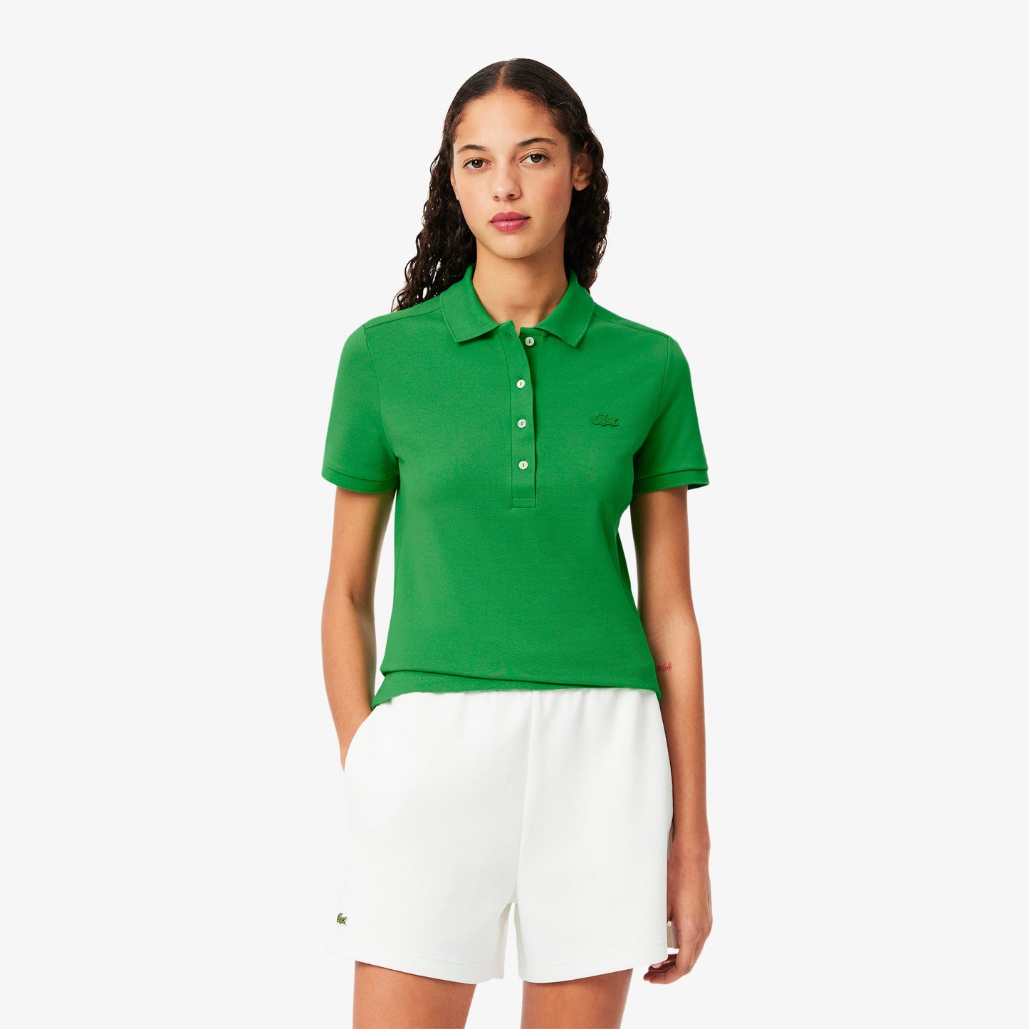 L.12.D Slim Fit Stretch Petit Piqué Polo Shirt