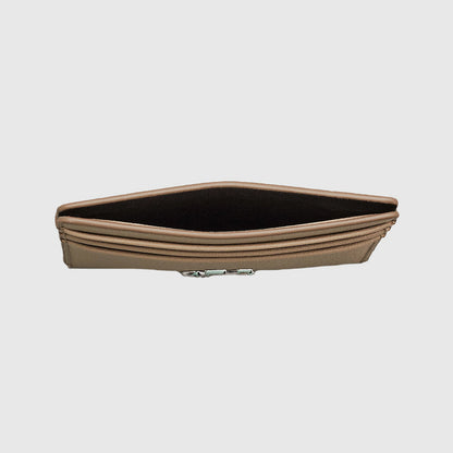 Minimal Monogram Cardcase - Beige