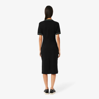 Trim Accent Jersey T-shirt Dress