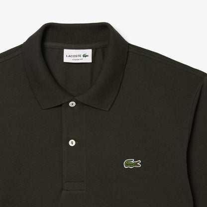 Classic Fit Long Sleeved L.12.12 Polo Shirt