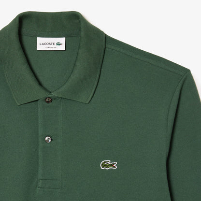 Classic Fit Long Sleeved L.12.12 Polo Shirt