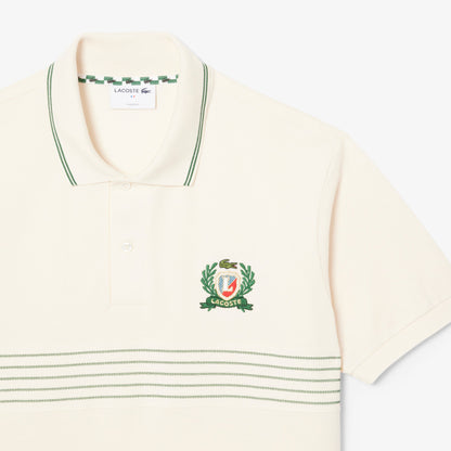 Classic Fit L.12.12 Embroidered Shield Polo Shirt
